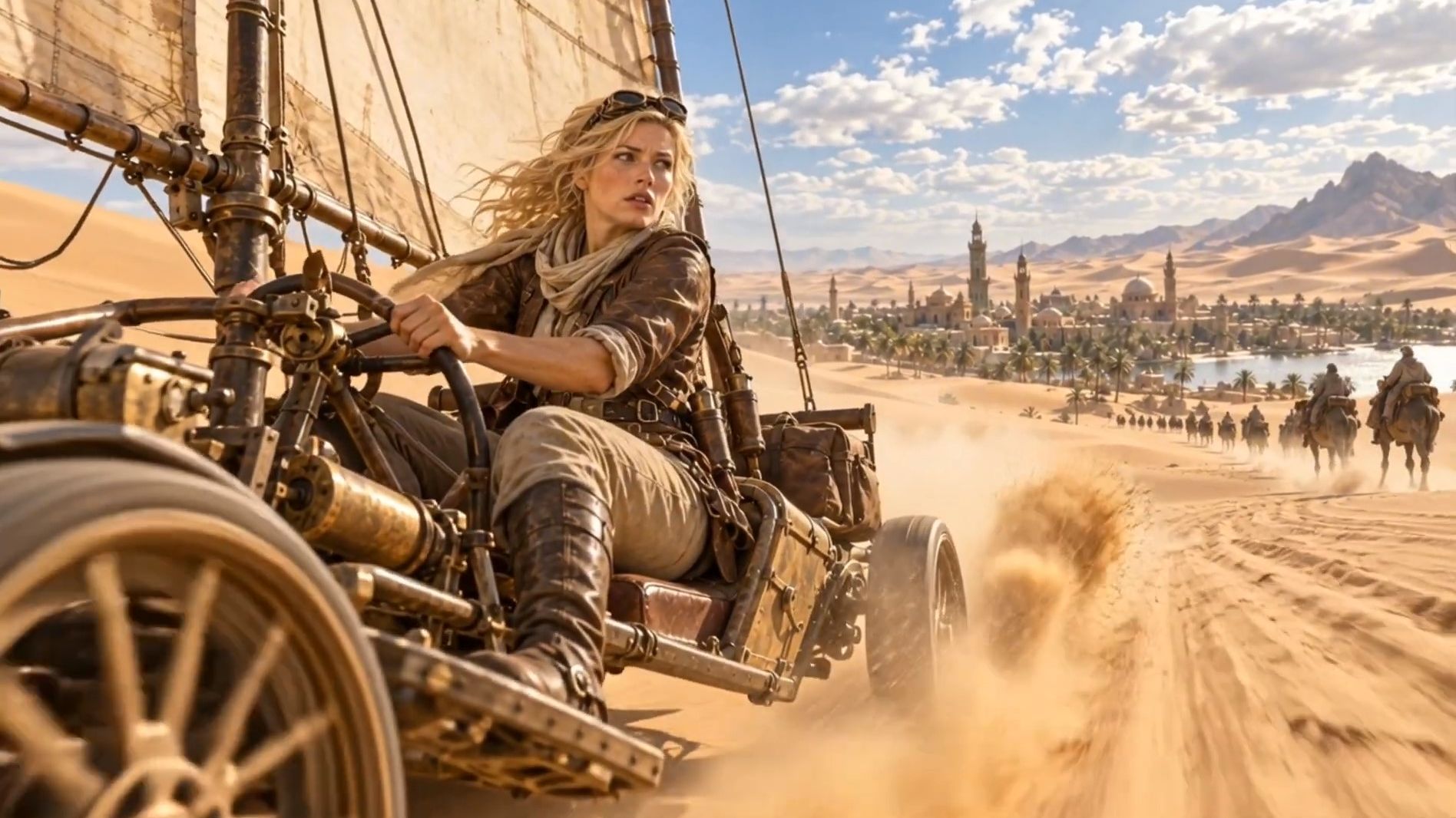 𝐒𝐓𝐄𝐀𝐌𝐏𝐔𝐍𝐊 𝐔𝐍𝐈𝐕𝐄𝐑𝐒𝐄 Film Could This Be Your Dream Steampunk City