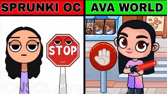 МОЙ СПРУНКИ OC: СОФИЯ ИЗ KATSEYE ПРОТИВ STOP В AVATAR WORLD