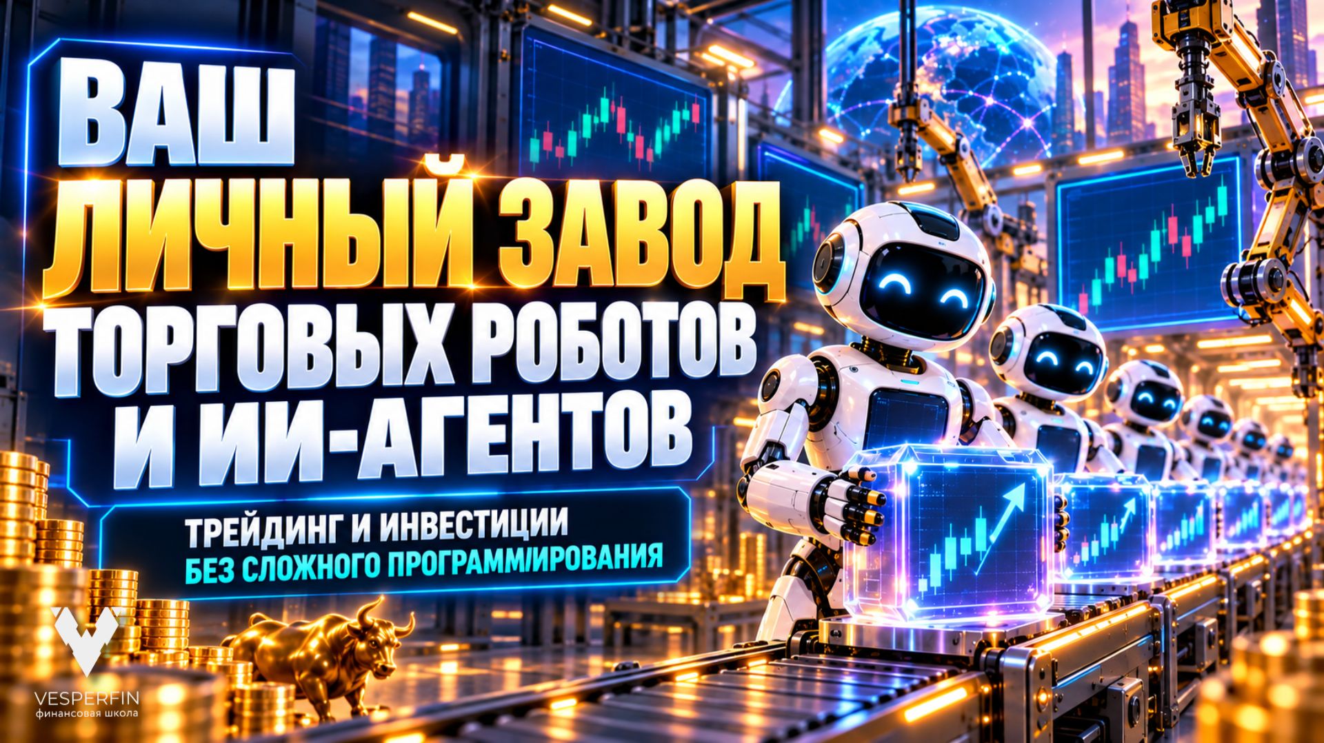 Ваш личный завод торговых роботов и ИИ-агентов: трейдинг и инвестиции без сложного программирования