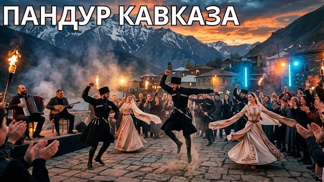 ПАНДУР КАВКАЗА 🔥 ЛЕЗГИНКА В КРОВИ