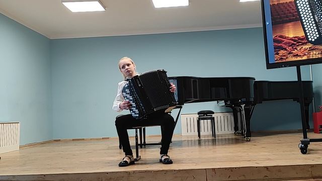 Баян Путниньш Александра Г Шендерёв обр. р.н.п."Отдавали молоду",В.Максимов румынский н.т."Лекуричи"