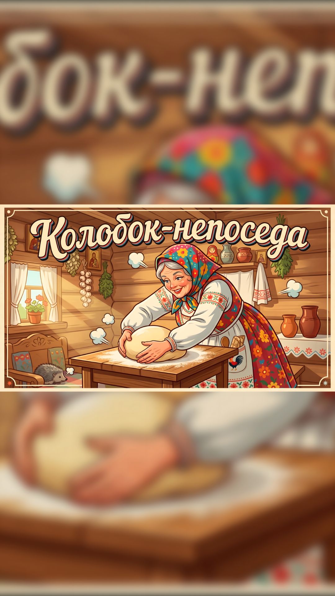 КОЛОБОК-НЕПОСЕДА и его друзья 🐰🦊 | Мультик для детей