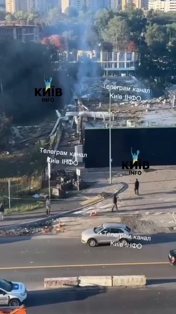 Удары по городу Киев 23.09.2026 год.
