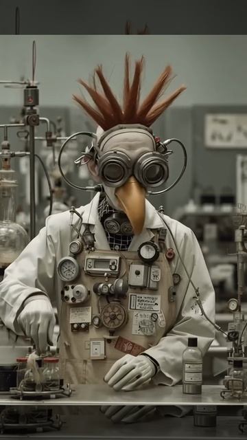 Strange Ai Lab Characters