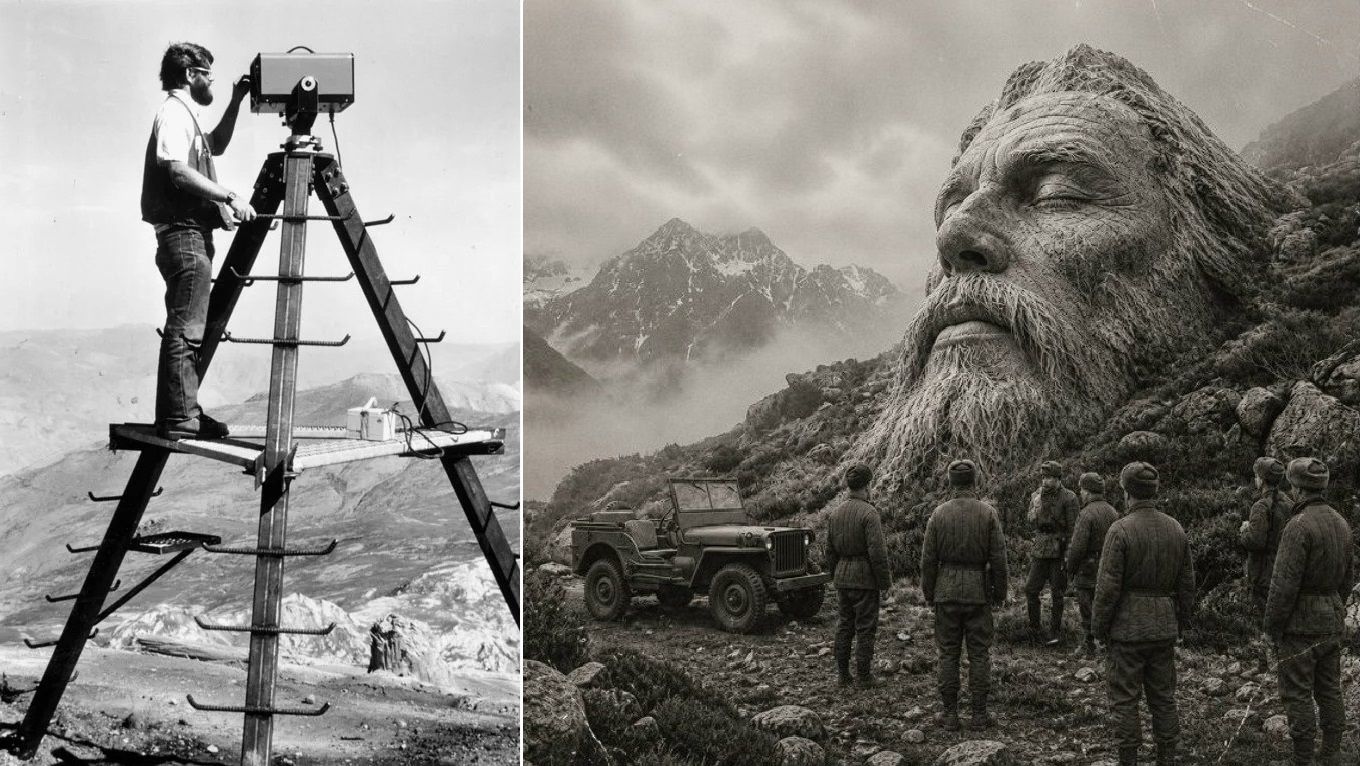 Летом 1956 года в тайге геологи обнаружили окаменевшего гиганта