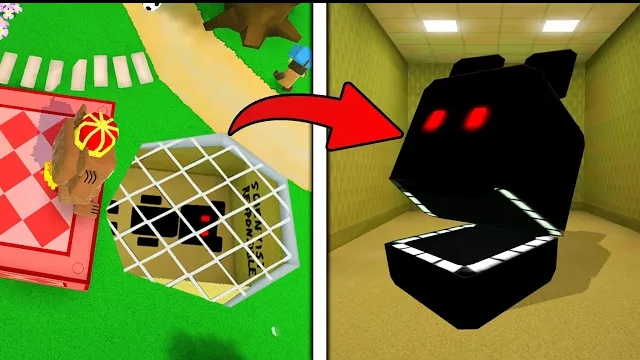Прохождение игры New Dark Rabbit Backrooms - Super Bear Adventure
