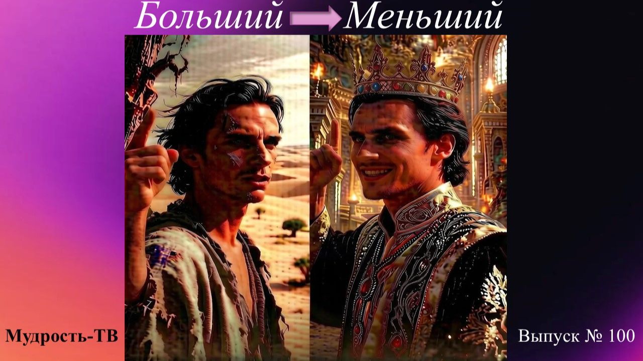 БОЛЬШИЙ-МЕНЬШИЙ! Мудрость-ТВ, выпуск №100