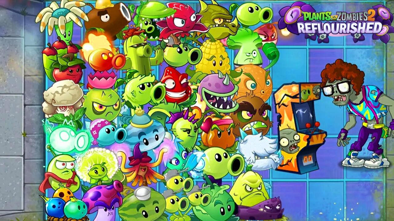 Растения против Зомби-2 Reflourished  PvZ-2 Plants vs Zombies ПвЗ [17]