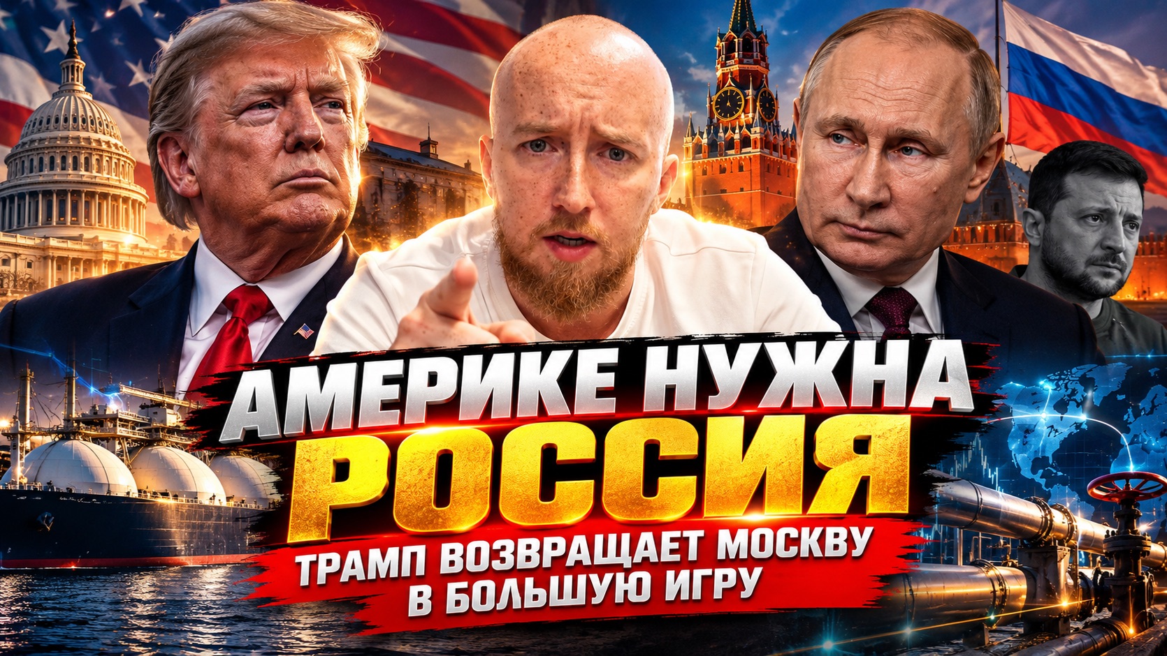 Америке нужна Россия, Трамп возвращает Москву в большую игру