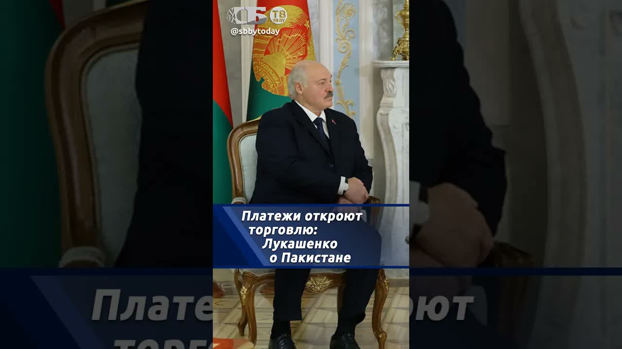 Торговля, расчеты и Ормузский пролив. Что Лукашенко обсудил с главой Сената Пакистана