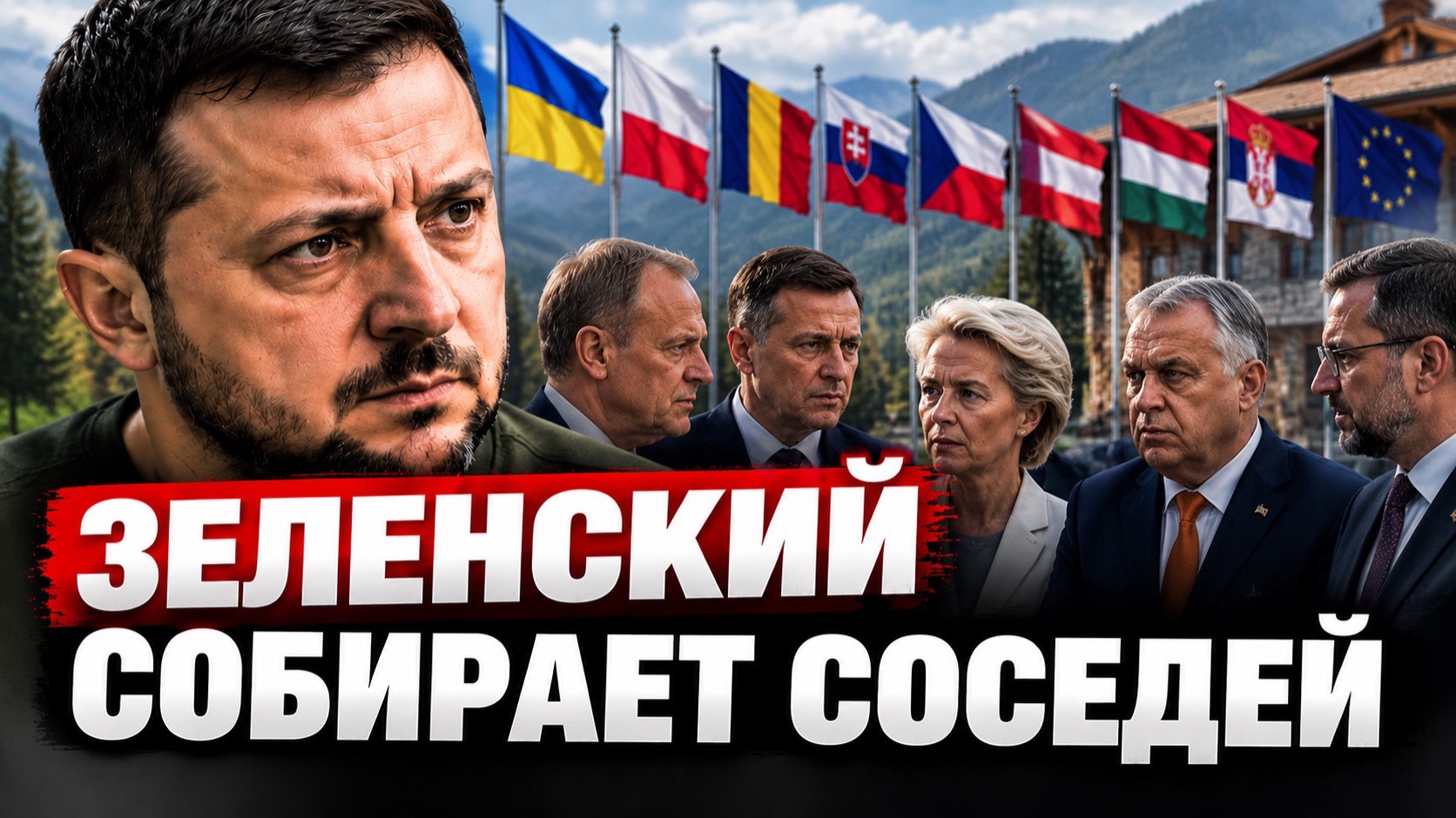 Карпатская восьмёрка против России? Зеленский собрал соседей, удары по Украине и новый ответ Москвы