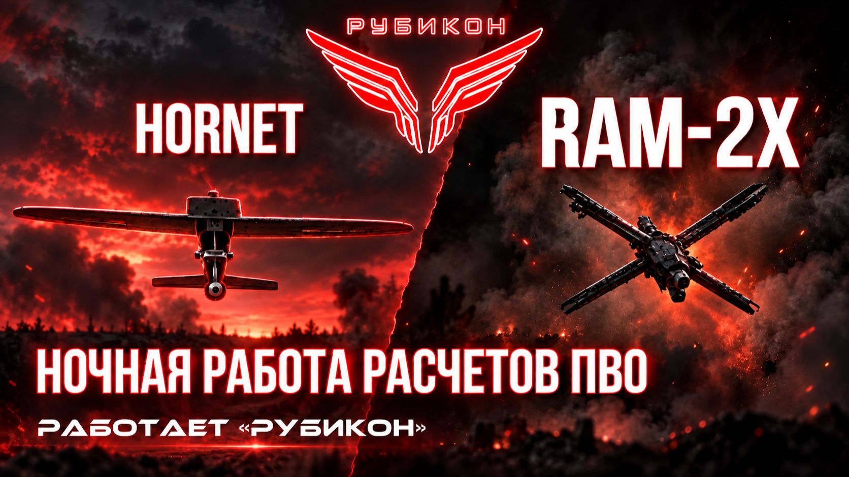 Небо закрыто для врага. FPV-перехватчики «Рубикона» защищают ночное небо от ВСУ