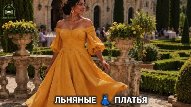 Льняные платья и стильные образы (25) модные фото идеи для вдохновения