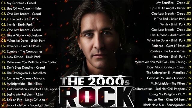 Легендарные Зарубежные Рок Хиты 2000-х Creed, Nickelback, Linkin Park, Green Day, Metallica, R.E.M