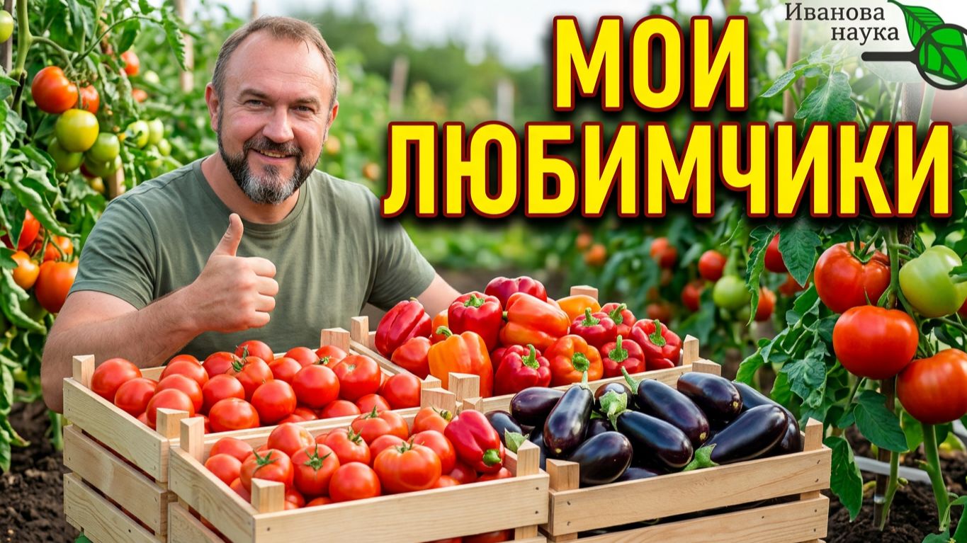 🍅 ЭТИ СОРТА ЗАВАЛИВАЮТ УРОЖАЕМ БЕЗ ТЕПЛИЦЫ! Томат перец и баклажан для открытого грунта, без ухода