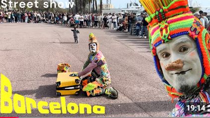 Барселона полная импровизация Barcelona 13 Abril 2025 🇪🇸 Increíble Show
