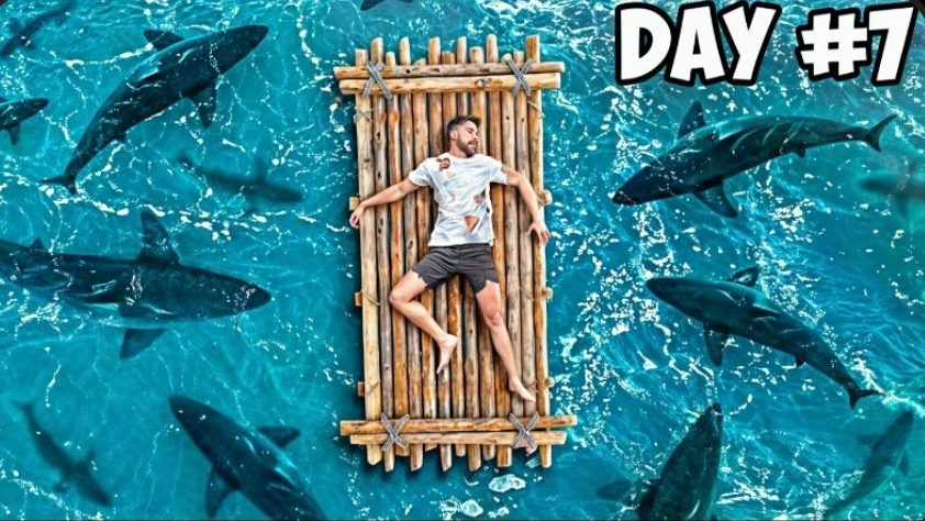 7 Дней в Открытом Море Mrbeast-мистер бист на русском