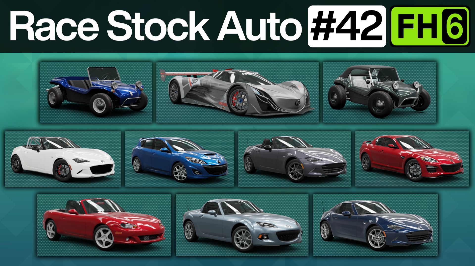 Forza Horizon 6 - Race Stock Auto #42