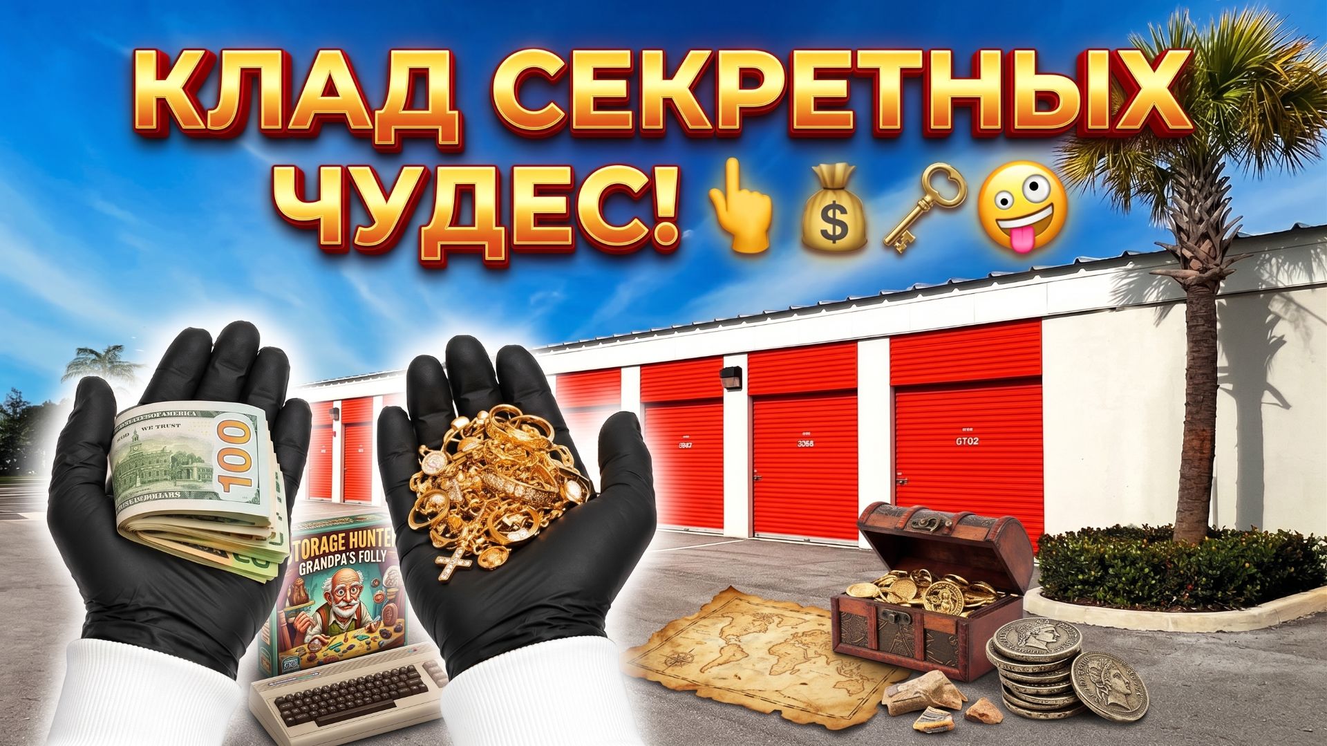 Нашли деньги, золото, серебро. Очень повезло!