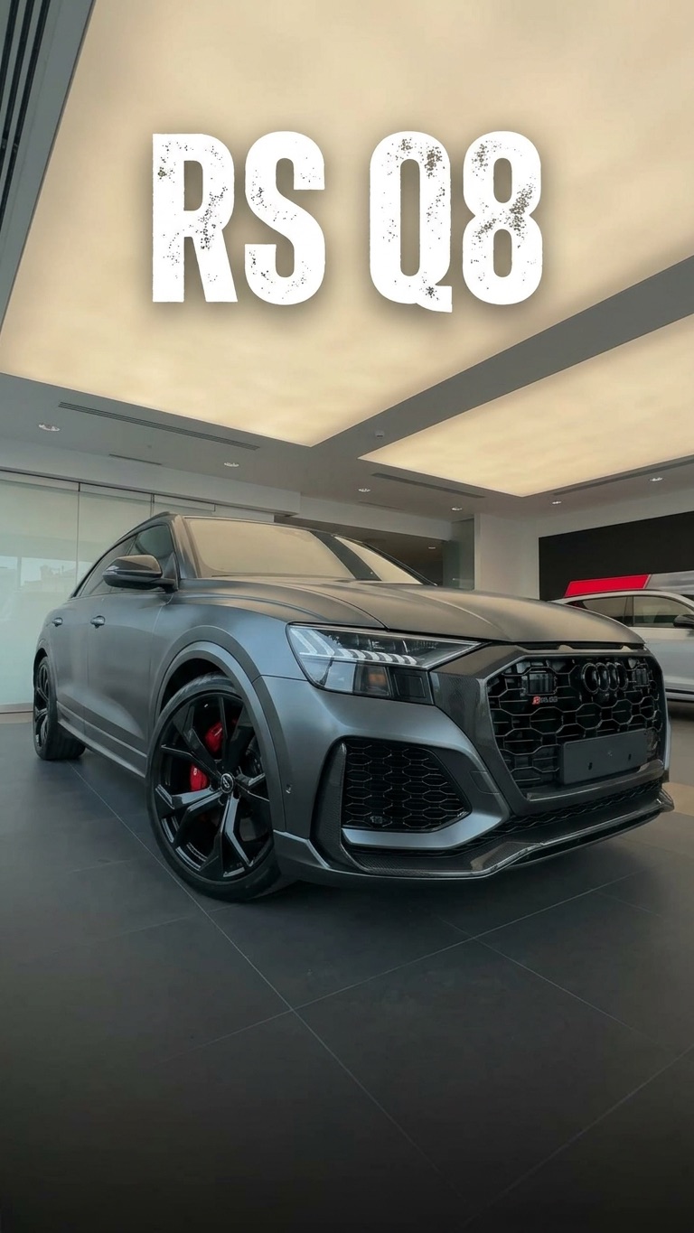 Привезли новую Audi RS Q8 Performance из Кореи!