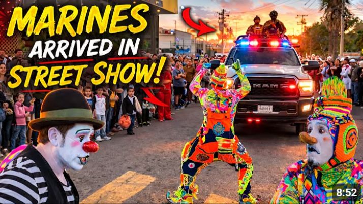 Мексика. Полная импровизация. Mexican Marines React To Our Street Show
