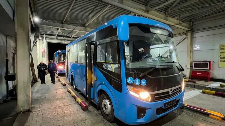 В Сочи пришла первая партия новых автобусов