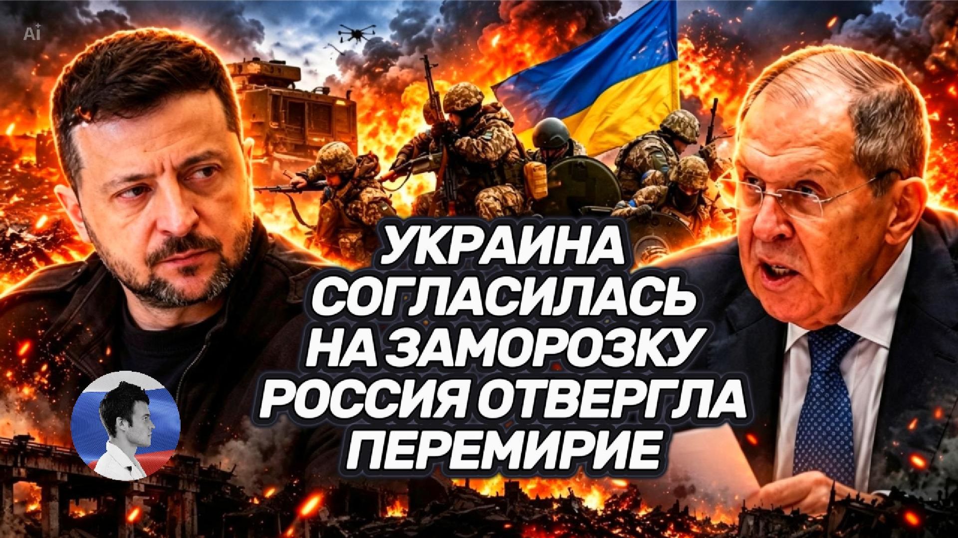 Зеленский согласился на прекращение огня. Россия отвергла перемирие