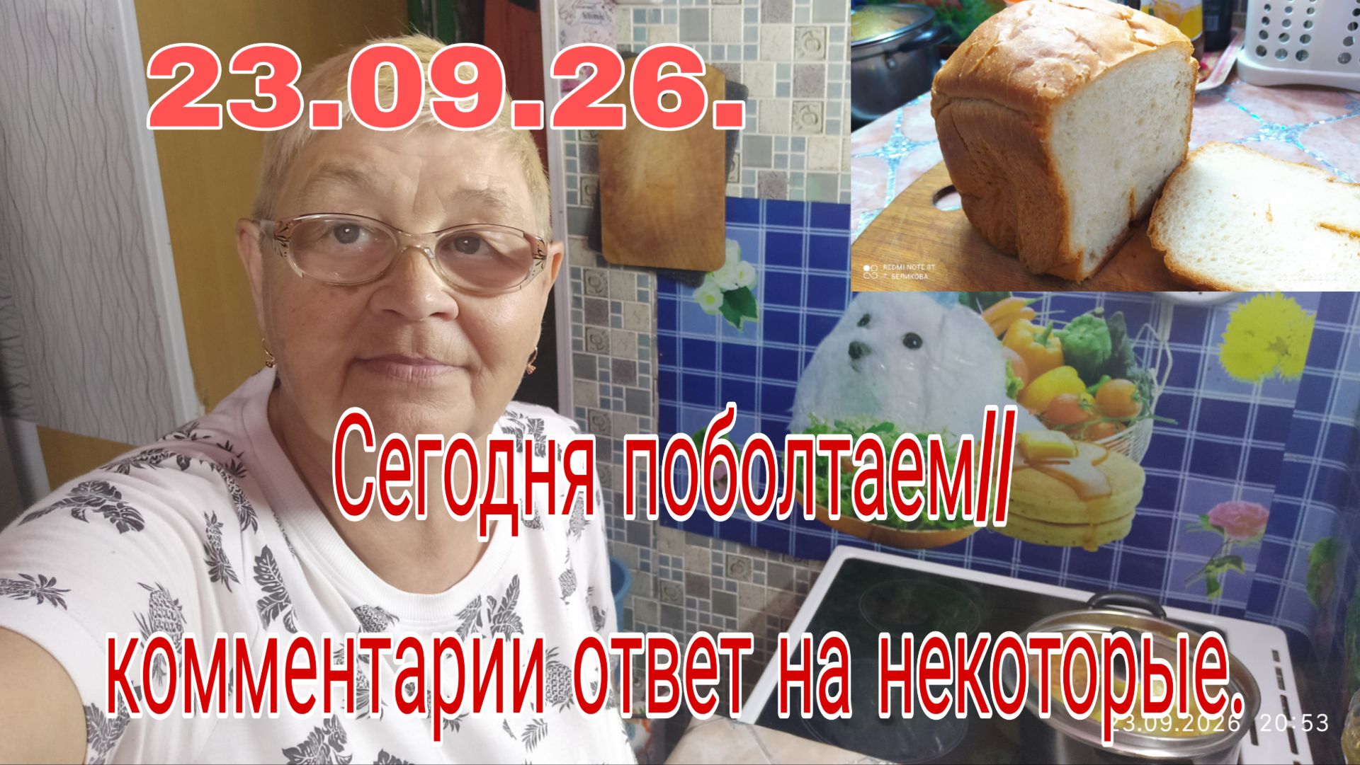 23. 09. 26 .//// СЕГОДНЯ ПОБОЛТАЕМ /// КОММЕНТАРИИ И ОТВЕТ НА НЕКОТОРЫЕ ///