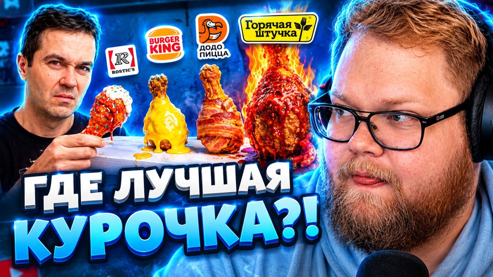 Т2х2 СМОТРИТ ▷ Я ПОПРОБОВАЛ ЖАРЕНУЮ КУРИЦУ ВО ВСЕХ ФАСТ ФУДАХ // Самый Сахар