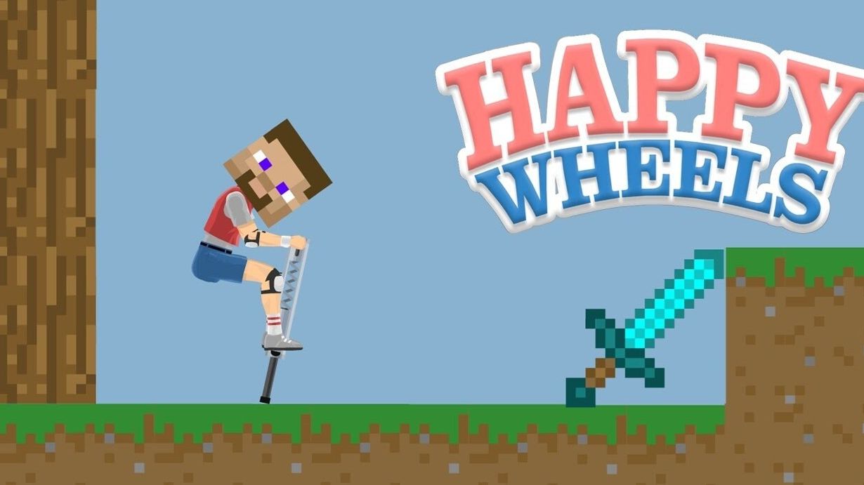 ЛЕГЕНДАРНАЯ БРАУЗЕРКА В СТИМЕ ! | Happy Wheels |