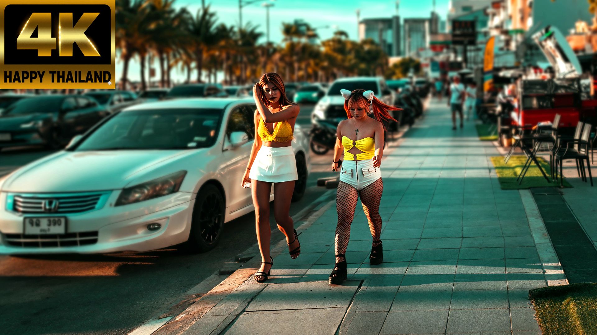 4K ► Soi 3 ● Second Road ● Beach Road ● Pattaya ● 129