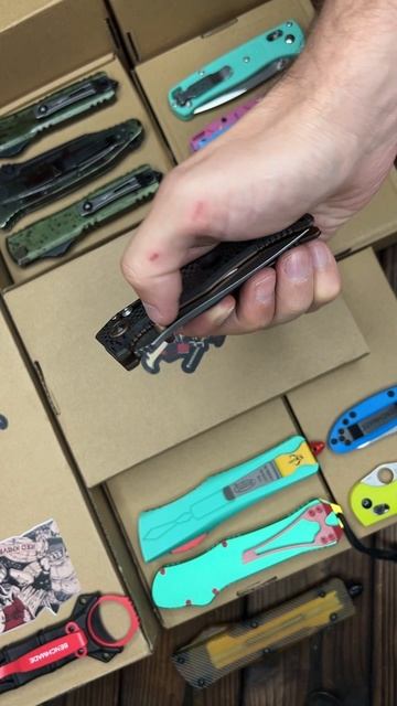 Нож реплика Benchmade Mini Adamas V.2026 Carbon A+++ - обзор!