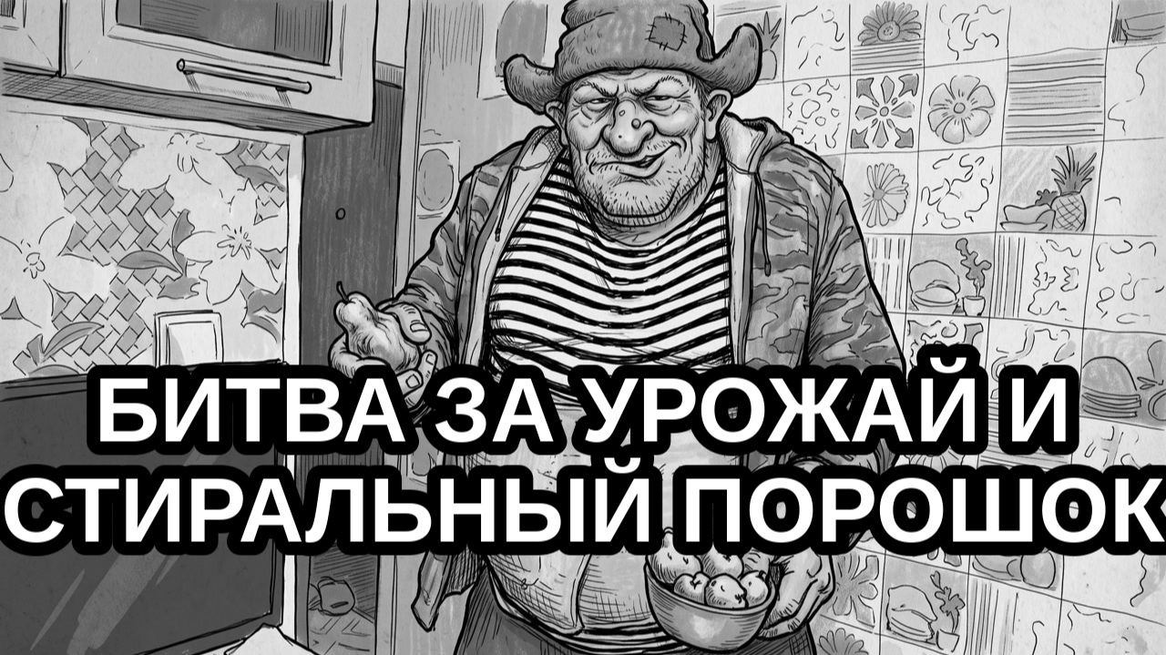 Сельчане повседневная жизнь. Битва за урожай и стиральный порошок