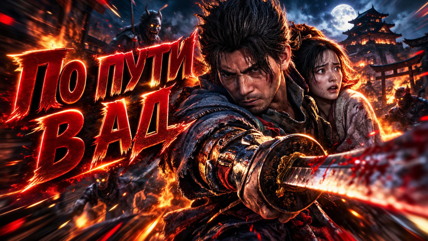 ПО ПУТИ В АД ONIMUSHA WAY OF THE SWORD ЧАСТЬ 1