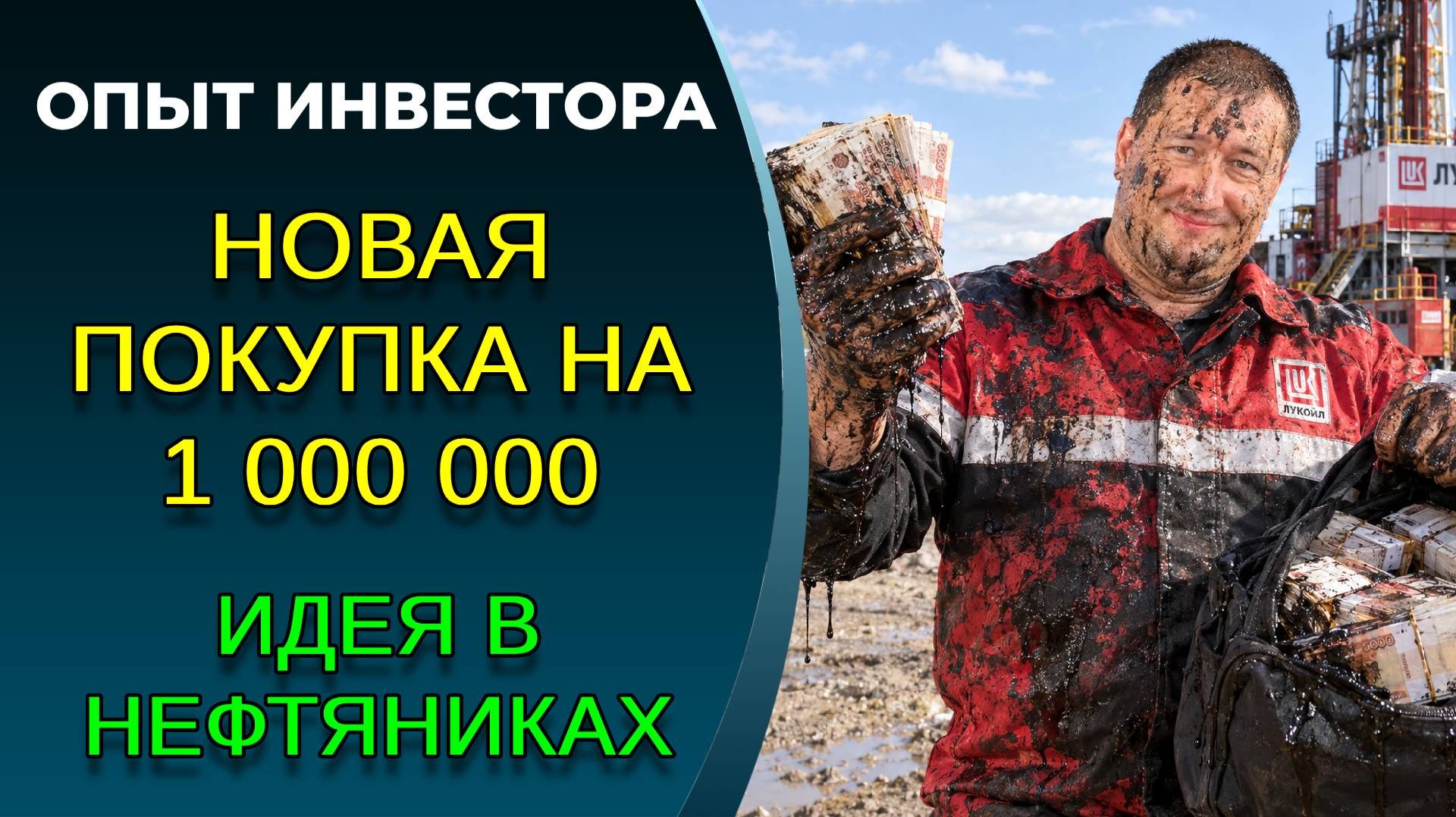 Покупка на миллион. Идея в нефтяниках!