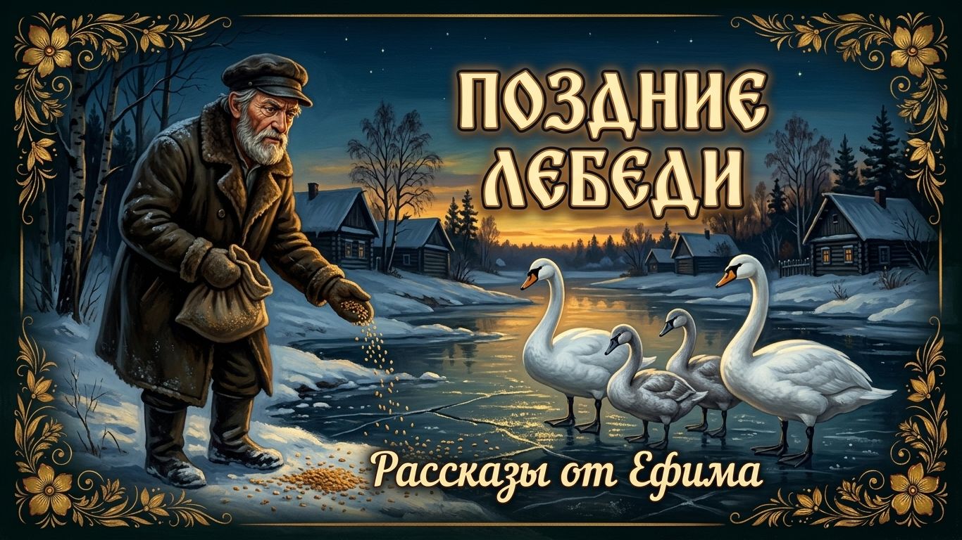 ПОВЕСТЬ про лебедей у одинокой хозяйки и выстрел ради поля