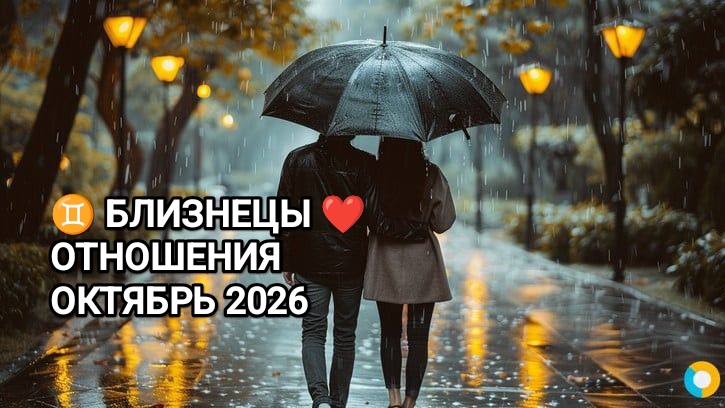 ♊ БЛИЗНЕЦЫ ❤️ ОТНОШЕНИЯ ОКТЯБРЬ 2026