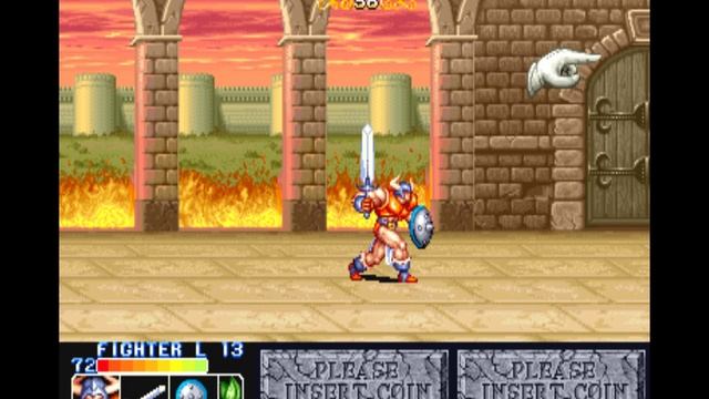 прохождение The King Of Dragons (ARCADE)