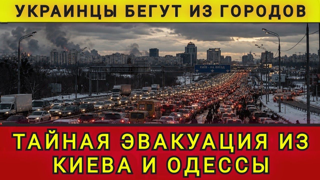 Одесса и Киев обречены. Украинцы бегут из городов