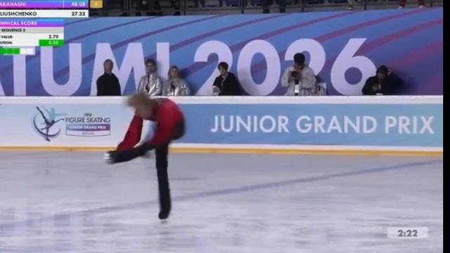 Александр Плющенко. Короткая программа на этапе Гран-при в Батуми 2026