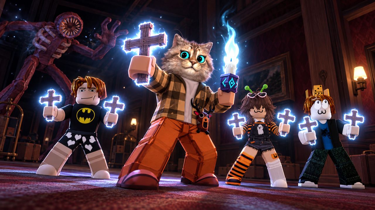 ОТЕЛЬ и ШАХТЫ 150% усложнения пройдены 😱 Весёлый Кот Roblox Doors