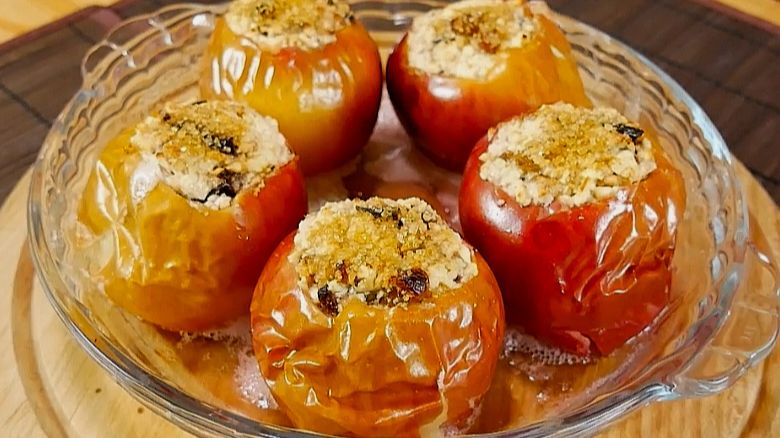 ЯБЛОКИ ЗАПЕЧЁННЫЕ С ТВОРОГОМ 😋👍