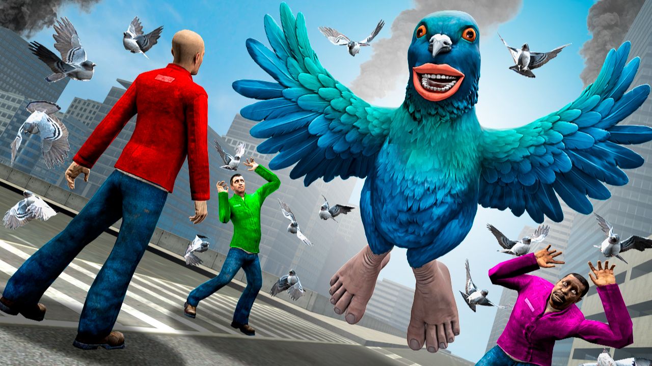 ЕСЛИ УВИДИШЬ ГОЛУБЯ, СРОЧНО БЕГИ! УГАР И БЕЗУМИЕ В Garry`s Mod