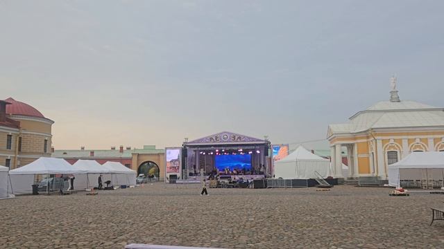 Подготовка к концерту в Санкт-Петербурге 25.09.2026.