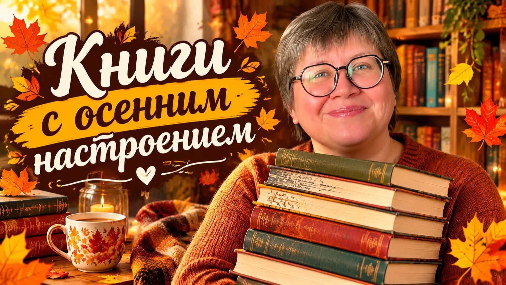 КНИГИ с ОСЕННИМ настроением 😍