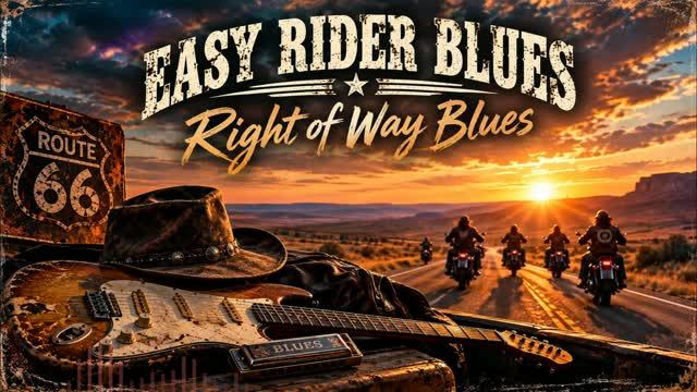 EASY RIDER BLUES  - Right Of Way Blues / 2026