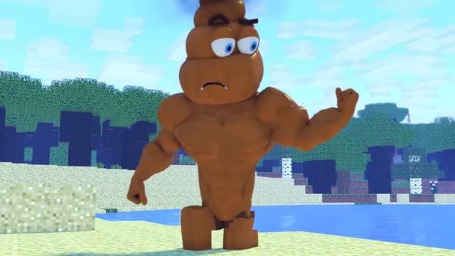 Best Funny Turd Muscular Story _ Minecraft Animation Life Of Zomma & Zombo