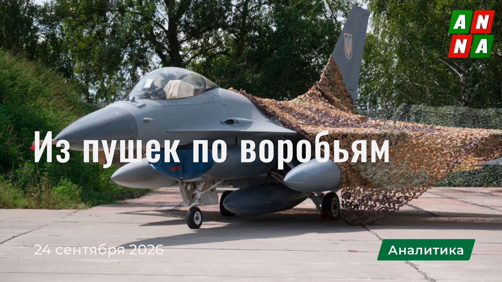 Из пушек по воробьям