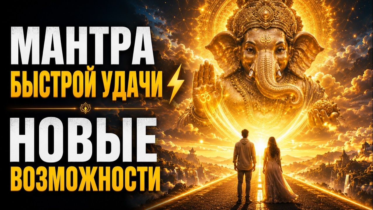 МАНТРА БЫСТРОЙ УДАЧИ ⚡ НОВЫЕ ВОЗМОЖНОСТИ И ОТКРЫТИЕ ДОРОГ