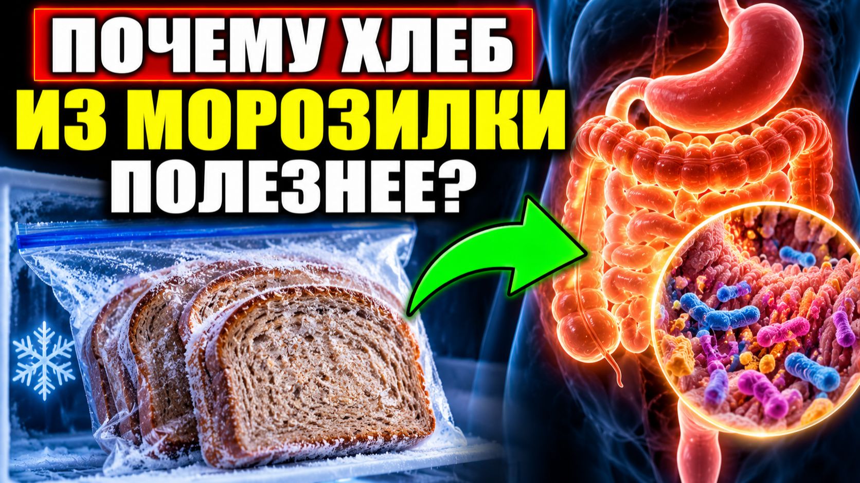 Никто НЕ ЗНАЕТ, а Хлеб из морозилки ..... Голая правда